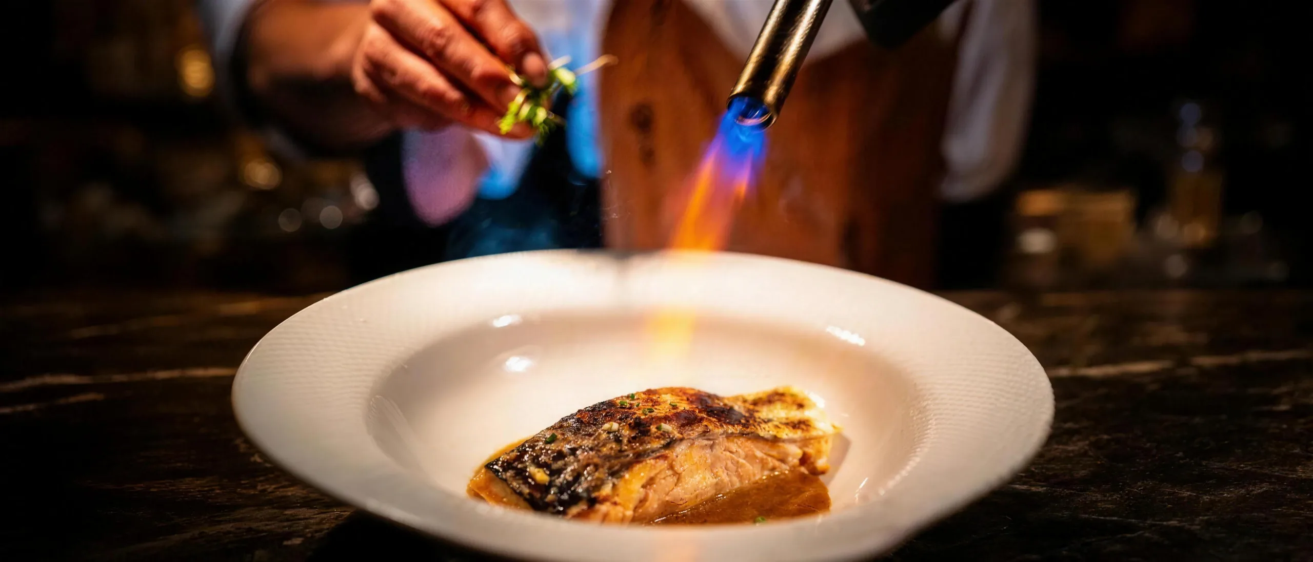 Grilled sea bass at Tu Casa Brasas, Dénia