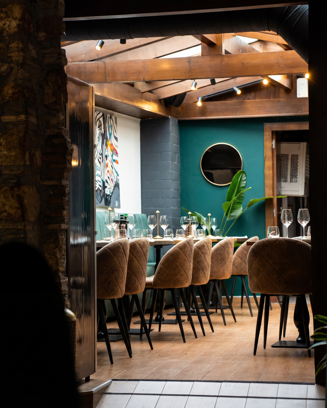 Interior del restaurante
